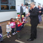 The Duke arrives at Gloucestershire Launchpad