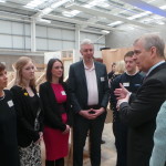 The Duke meets Apprentices and Employees at Gloucestershire Launchpad