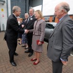 The Duke leaves Gloucestershire Launchpad