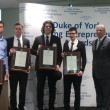 Awarding The Duke of York Young Entrepreneur Awards at The University of Huddersfield