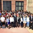 The Duke with students from the i.am College Track, Boyle Heights