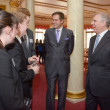 The Duke and Peter Jones meet students - Images courtesy of Casey Gutteridge