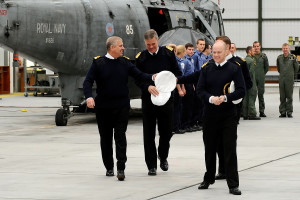 The Duke Visits RNAS Culdrose