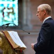 The Duke reads The Lesson at the service of remembrance