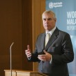 The Duke at the World Malaria Report, 2014 "I wish you all every success as you continue to deliver on some very, very difficult millennium goals"