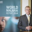 The Duke at the World Malaria Report, 2014.