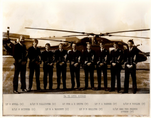 HRH’s Lynx Wings Parade in April 1981 where The Duke of York received his Wings from HRH The Duke of Edinburgh.