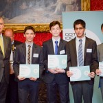 The Duke with Winners of iDEA 2015, Yoma Education