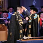 The Duke receives an Honorary Doctorate from Sir Patrick Stewart