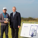 The Duke of York with Oliver Lindell, Finland, The Duke of York Young Champions Trophy Winner 2015.