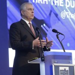 The Duke of York opens the event at Imperial College London