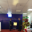 Featured image The Duke of York unveils a commemorative plaque, Apollo 360, Hanoi.