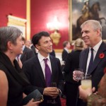 The Duke of York meets guests at SVC2UK