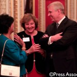 The Duke of York meets guests at The Queen Elizabeth prize for Engineering.