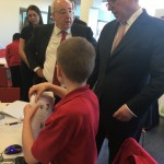 The Duke of York visits Barclays Eagle Labs, Cambridge.