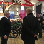 The Duke of York visits The Cycle Factory, Todmorden.