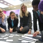 Princess Beatrice and Holly Branson, Co-Founders, Big Change, visit School 21