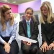 Princess Beatrice and Holly Branson, Co-Founders, Big Change, visit School 21