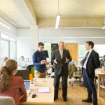 The Duke of York visits The Drugstore Retail Lab, The Trampery Old Street