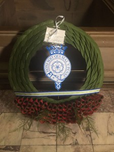 Wreath laid at the Shrine of Remembrance, Melbourne