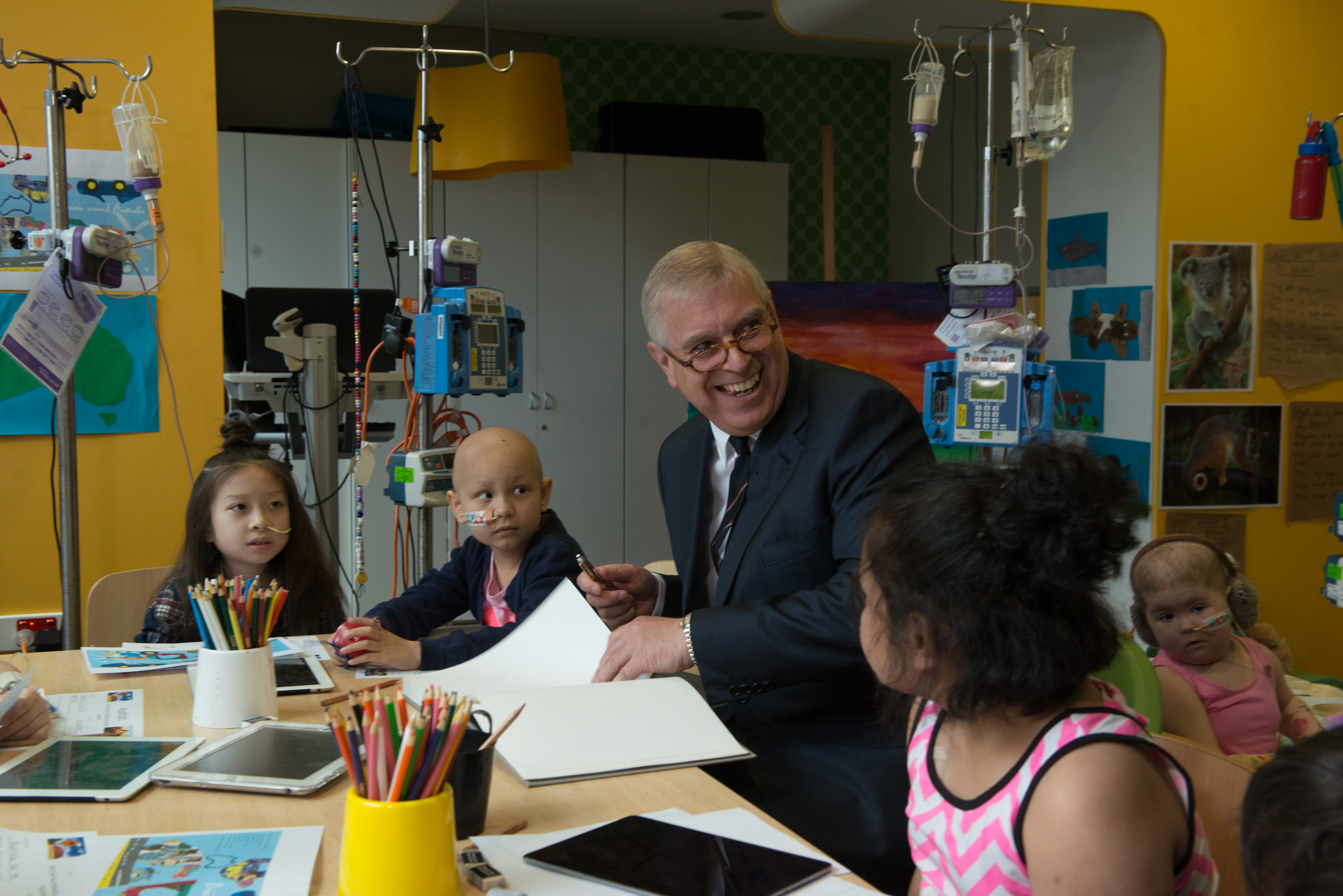 The Duke of York Visits the Royal Children's Hospital, Melbourne