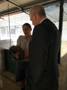 HRH visits Currumbin Wildlife Sanctuary  