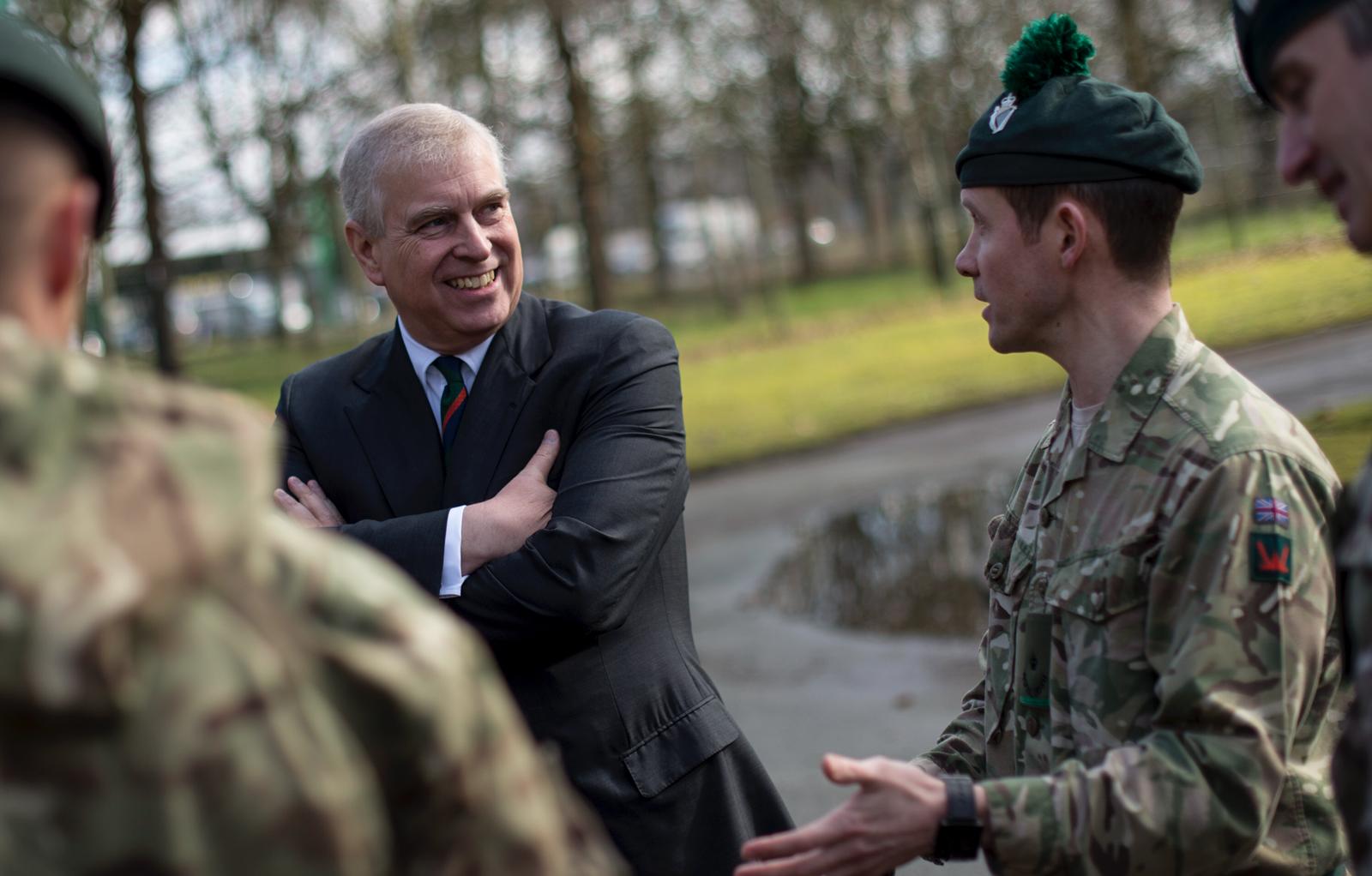 The Duke of York Visits the 1st Battalion Royal Irish Regiment