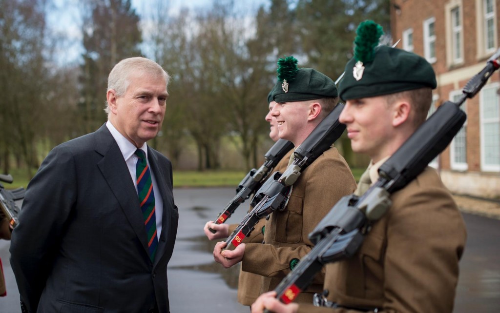 HRH The Duke of York Visits The Royal Irish Regiment