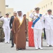 The Duke of York visits the United Kingdom Naval Support Facility, Mina Salman Port