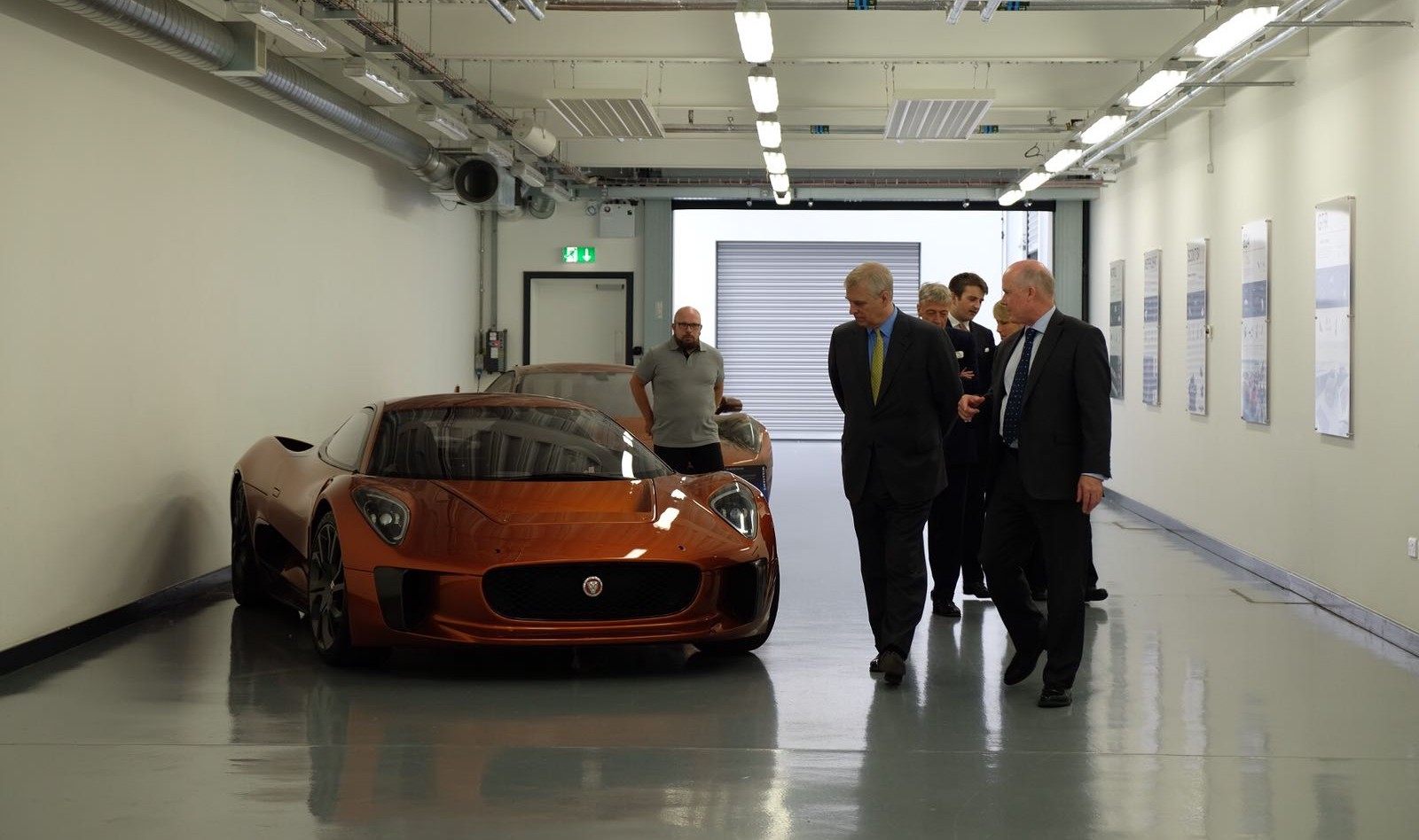 The Duke of York Visits Williams Advanced Engineering