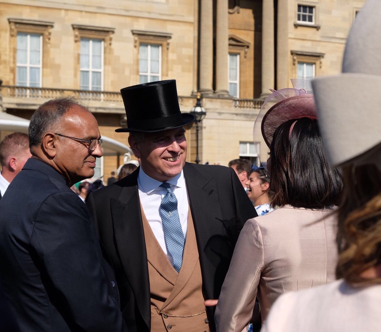 The Duke of York attends a Garden Party at Buckingham Palace