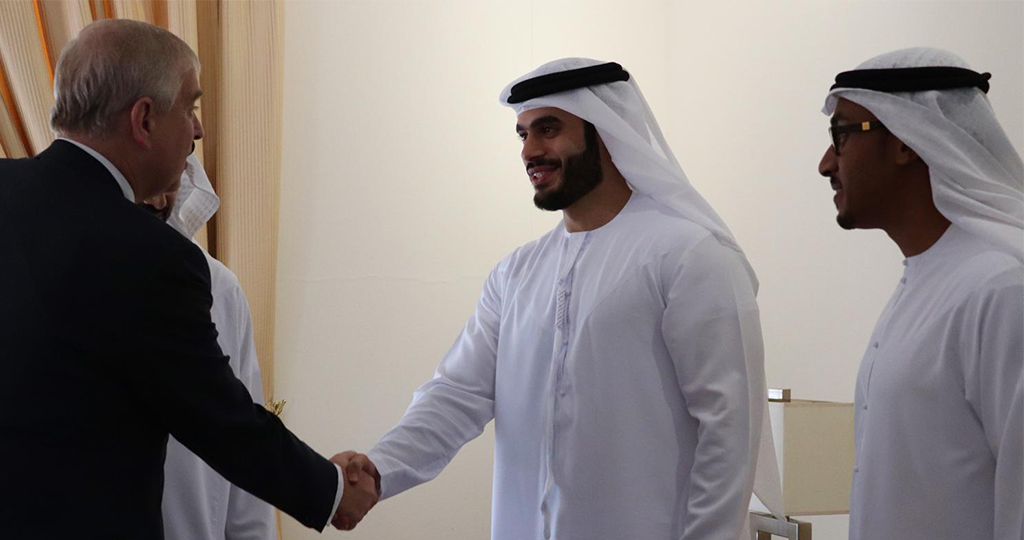 HRH The Duke of York, KG visits Abu Dhabi - Day 2