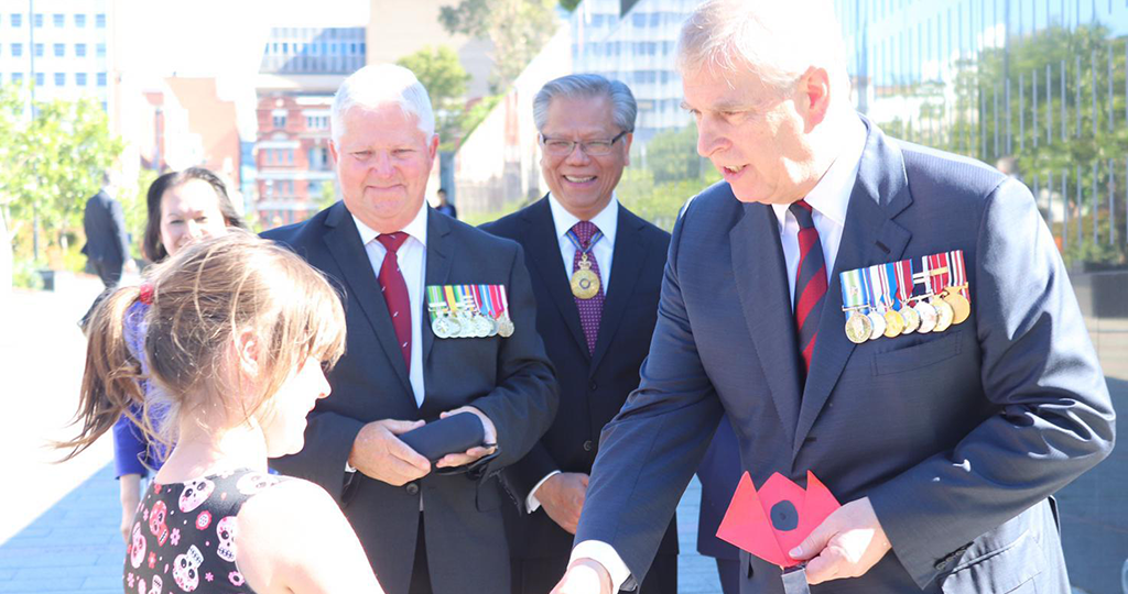 HRH The Duke of York, KG visits Australia – Day 7