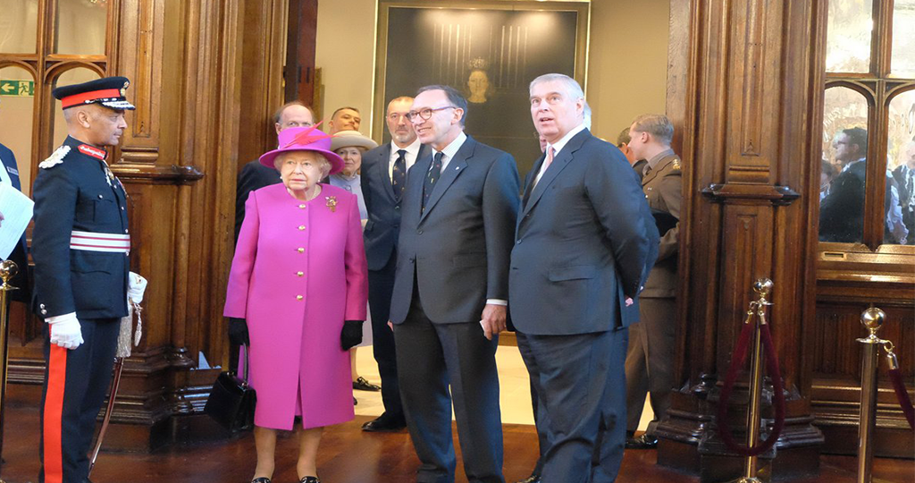 The Duke of York and The Queen visit Lincoln’s Inn