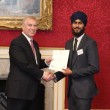 The Duke of York, Patron of British Exploring, meets 'Duke's Explorers' at Buckingham Palace