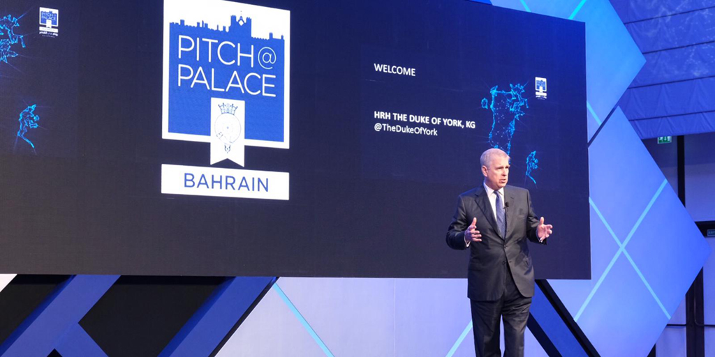 The Duke of York hosts Pitch@Palace Bahrain 2.0