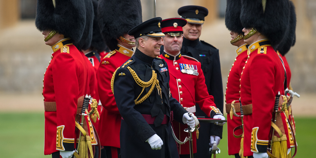 Grenadier Guards Medal Parade at Windsor Castle