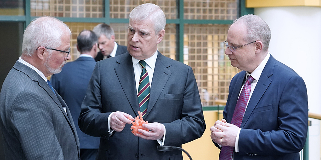 The Duke of York visits Toronto, Canada