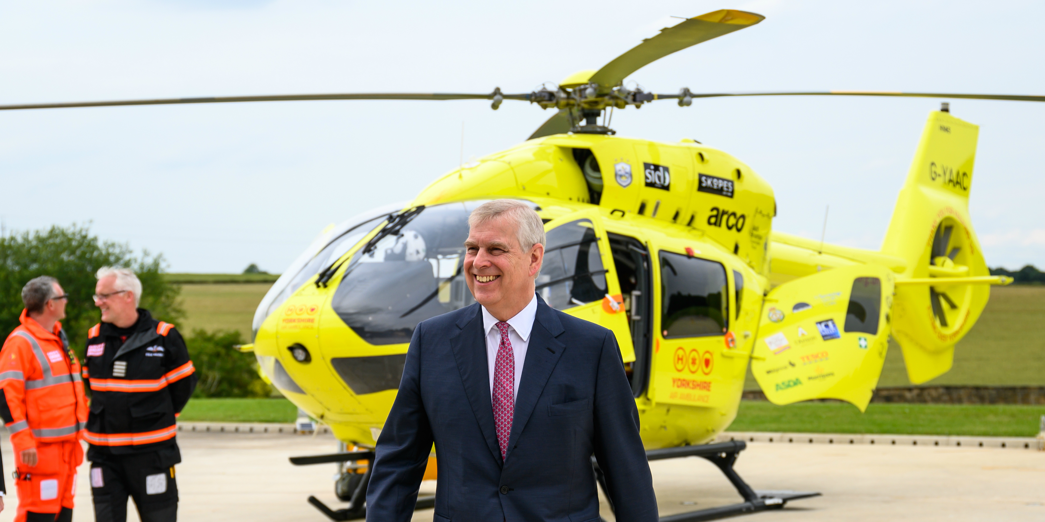 The Duke of York visits West Yorkshire